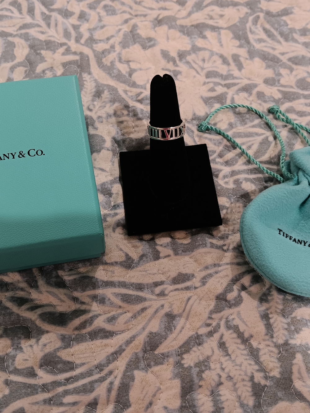 Genuine Tiffany & Co. Open Atlas Ring Size 7